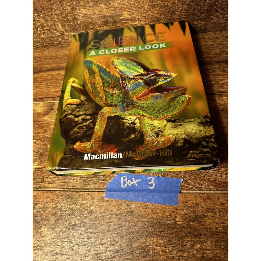 Science‎ A Closer Look Grade 4 Macmillan McGraw-Hill Hardcover Textbook 2008